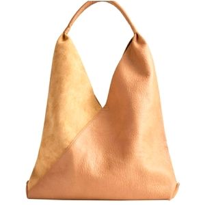 Shiraleah tan vegan tote